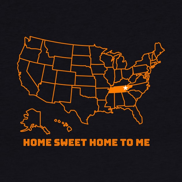 TENNESSEE VOLS-HOME SWEET HOME by AARDVARK 4X4